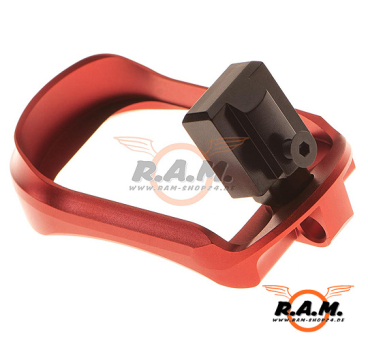 Action Army AAP01 CNC Magwell, rot