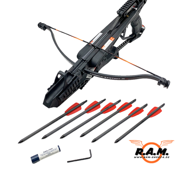 Armbrust Cobra R9 90lbs inkl 6 Carbon Pfeile
