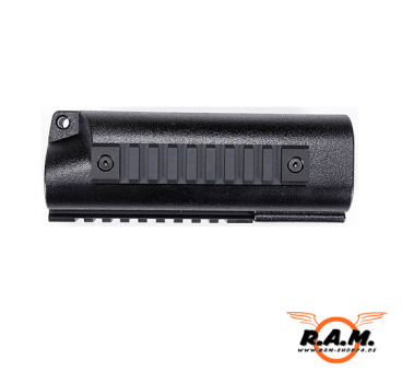 Vorderschaft MP5 Tactical mit 3 R.I.S / R.A.S Schienen für RAM-11S, RAM-12S, RAM-13S & Co.