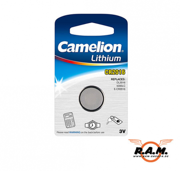 Camelion CR2016 Knopfzelle 3V, 75mAh