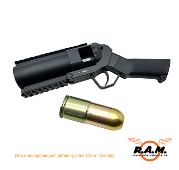 Granatwerfer Pistole für 40mm Airsoft / Paintball Granaten von Cyma