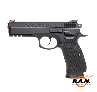 CO2 BlowBack Luftpistole CZ SP-01 Shadow, 4,5mm BB, schwarz