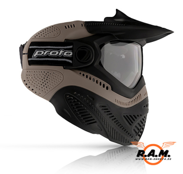 Thermal Paintballmaske DYE Proto FS, Tan