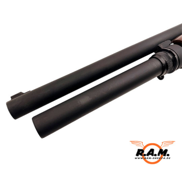 STEEL DEFENDER .68 CO2 Paintball & Heimverteidigung – Pump-Action Schrotflinte 7 Schuß