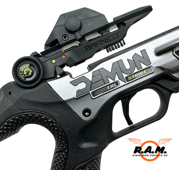 Barnett Demun Tri Strike Compact Repetier- Pistolenarmbrust inkl. Pfeile