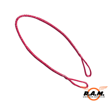 SOLIDCORE Dyneema PRO Tuning Sehne rot "HEAVY DUTY 4mm", handgemacht für STEAMBOW AR6 Stinger 1 & 2