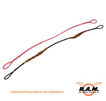 SOLIDCORE Dyneema PRO Tuning Sehne Rot handgemacht für STEAMBOW AR6 Stinger 1 & 2