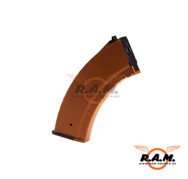 Pirate Arms AKM Magazin Hicap, 550 Schuss, braun
