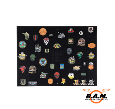 Patchwand groß, schwarz (100x75cm)