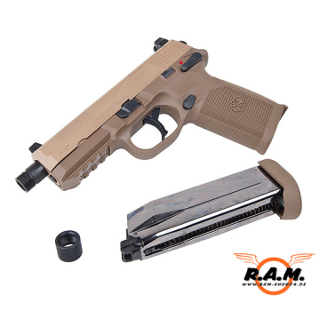 Airsoftpistole FN Herstal FNX-45 Tactical Desert 6mm, Gas Blowback