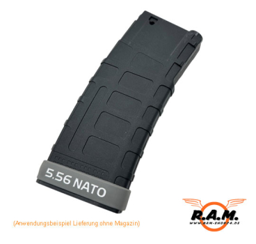 Magazinmarkierungsband 5.56 Nato foliage / weiss