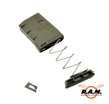 HERA H3L PRO Magazin für AR15 & Clone, OD-Green, 10 Schuss