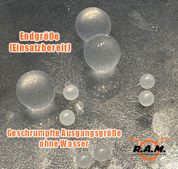 4.000 Schuss 8mm AEG High Power Gel Blaster Munition