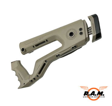 Hera Arms CQR GEN2 Hinterschaft, Tan, AR15 /M4 passend