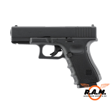 Umarex Softairpistole GLOCK 19 Gen4 MOS, 6mm CO2, NBB (Non Blowback)