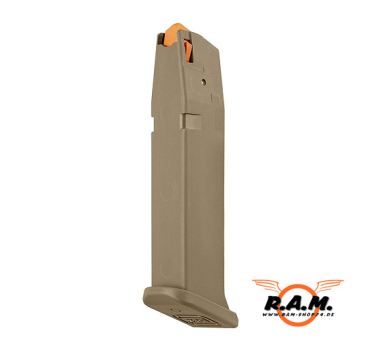 Schreckschusspistole GLOCK 17 Gen5, 9mm P.A.K., Coyote **FRENCH EDITION**