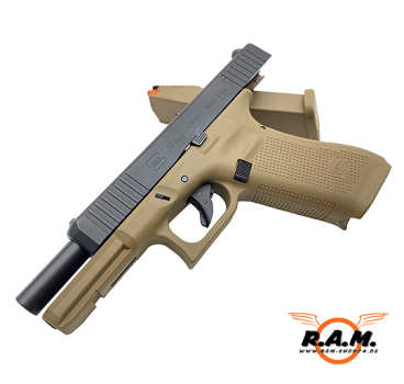 Schreckschusspistole GLOCK 17 Gen5, 9mm P.A.K., Coyote