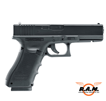Softairpistole Glock 22 Gen4, 6mm BB, schwarz