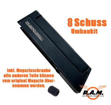 Preview: PRO-SERIES GMAG-8 Conversion Kit 8 Schuss