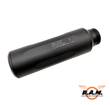 Preview: AEA HPMAX Schalldämpfer F-Serie – 9mm