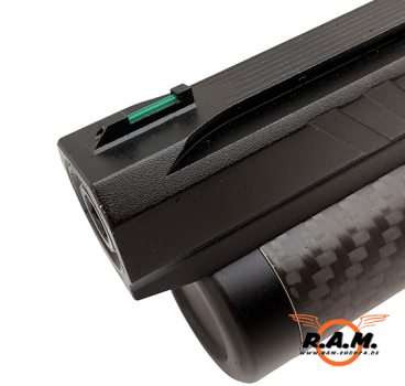 Huben GK1 – Semi-Auto PCP Pressluftpistole .22 (5,5 mm) | F-Modell, 19-Schuss Magazin