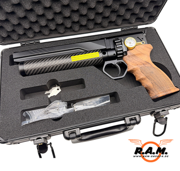 Huben GK1 – Semi-Auto PCP Pressluftpistole .22 (5,5 mm) | F-Modell, 19-Schuss Magazin