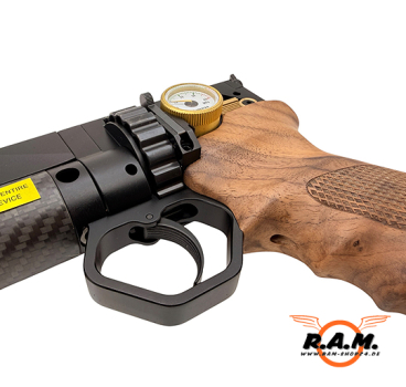Huben GK1 – Semi-Auto PCP Pressluftpistole .22 (5,5 mm) | F-Modell, 19-Schuss Magazin