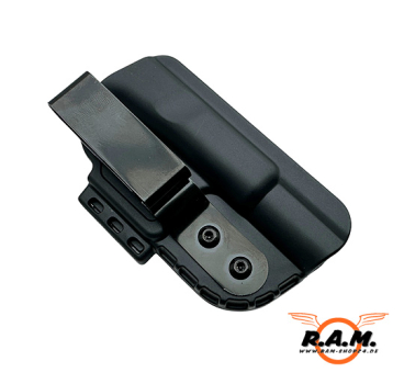 Preview: IWB Innenbund Holster für Glock 17, 19, 26 Minimalist