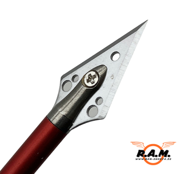 STEAMBOW Jagdpfeile für AR-Serie, 3er Pack, rot