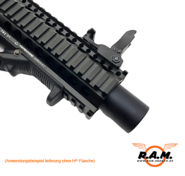 Jekill & Hide Magfed Flash hider / Glasbreaker cal. 0.68 **NEUHEIT**