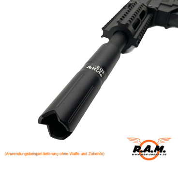 Jekill & Hide Magfed Flash hider / Glasbreaker cal. 0.68 **NEUHEIT**