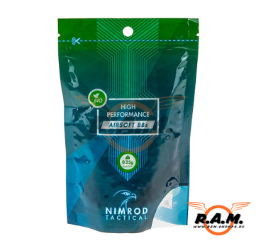 Nimrod 0.25g Bio BB HighPerformance 1000rds