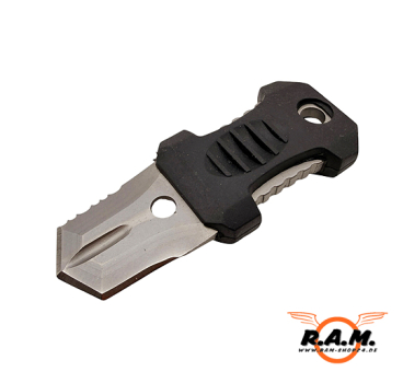 Preview: MOLLE Quick Release Knife Mini  – kompakt & taktisch / MOLLE-Messer, schwarz
