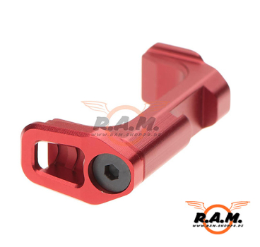 Action Army AAP01 CNC Extended Mag Release, rot