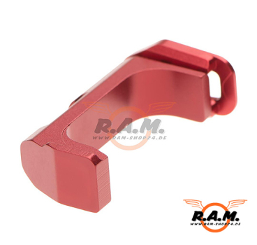 Action Army AAP01 CNC Extended Mag Release, rot