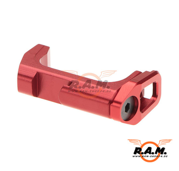 Action Army AAP01 CNC Extended Mag Release, rot