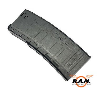 Magazin für Gel Blaster 8mm High Cap 250 Schuss schwarz