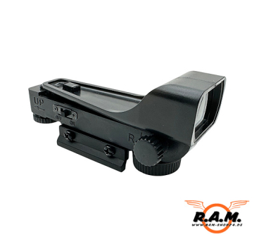 Preview: Rotpunktvisier, Kunststoff, schwarz