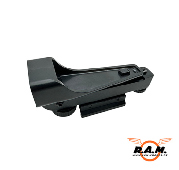 Preview: Rotpunktvisier, Kunststoff, schwarz