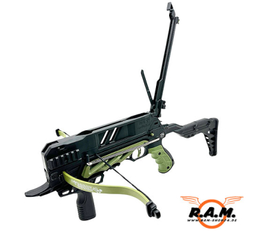 Preview: Repetierarmbrust Sobek schwarz/grün 7 Schuss 80 lbs inkl. Bolzen