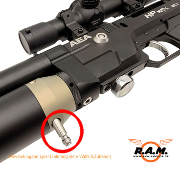 Fülladapter für AEA HP Max MKI / MKII & Megalodon – PCP Schnellfülladapter Pressluft