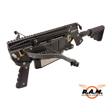 MEY Interceptor Repetierarmbrust – 60 lbs mit 18-Schuss-Wechselmagazin