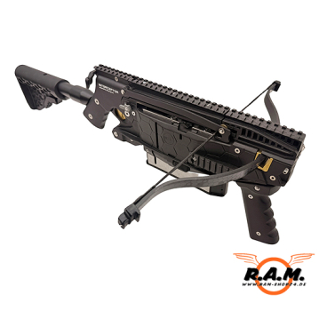 Preview: MEY Interceptor Repetierarmbrust – 60 lbs mit 18-Schuss-Wechselmagazin