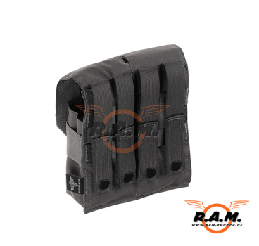 Invader Gear - 5.56 2x Doppelte Molle Magazintasche in Wolf Grey