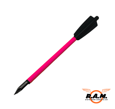 Pfeil / Bolzen / Arrow Wrap Neon Pink 12 Stück