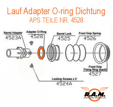 #4528 - O-Ring Adapter orig. APS