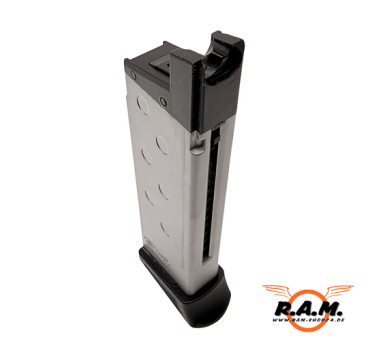 Walther PPK/S Silber GBB Airsoft Pistole 6 mm BB – Vollmetall