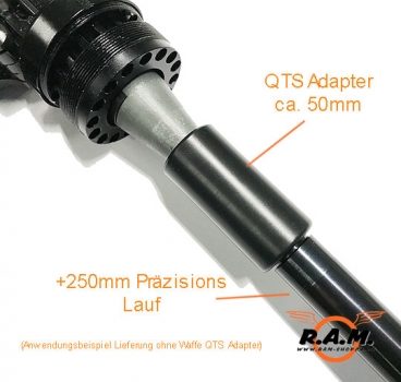TM4 Präzisions Stahllauf QTS System +250mm mehr Power / Präzision **EXPORT**