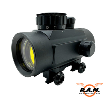 Rotpunkvisier / Red Dot , Alu eloxiert, schwarz
