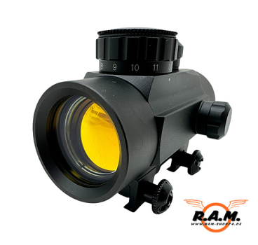 Rotpunkvisier / Red Dot , Alu eloxiert, schwarz